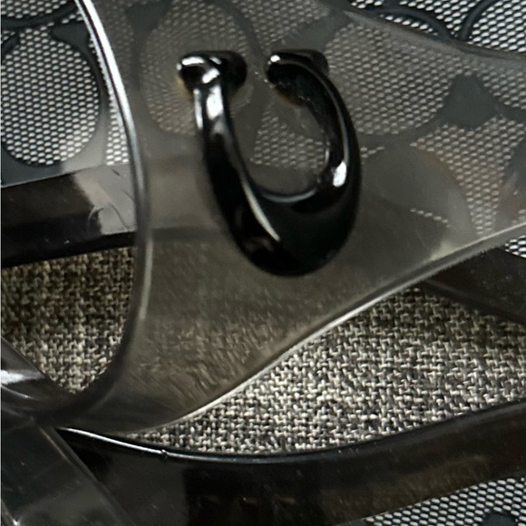 Natalee Jelly Sandal.  Size 10.  Black - Picture 3 of 4